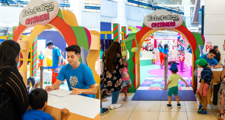 Abren juegos inspirados en Kidzapalooza en malls de Cencosud