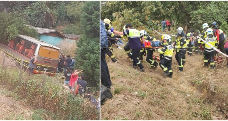 Accidente en Santa Juana