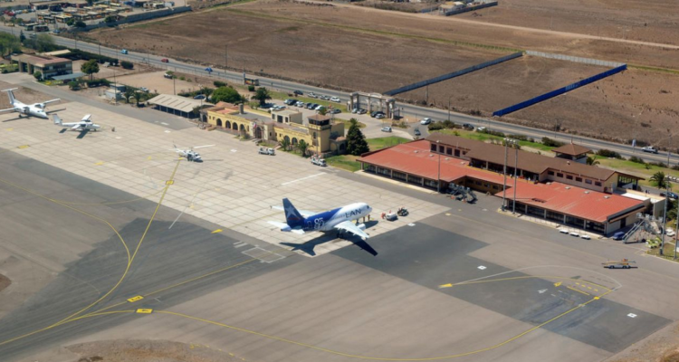 El Aeropuerto Internacional La Florida de La Serena.