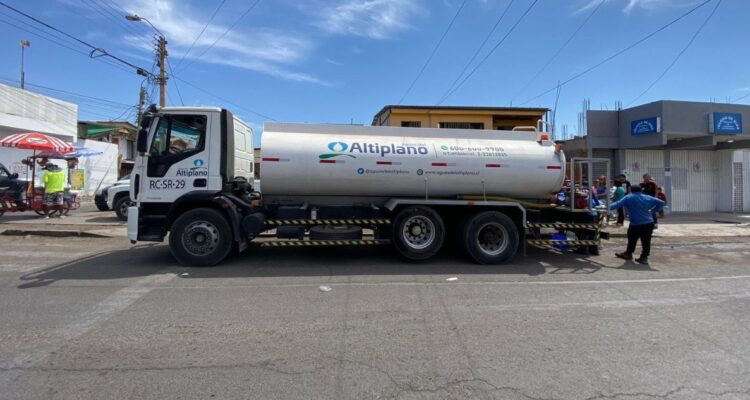 Tras 5 días sin agua potable: Aguas del Altiplano informa que 100% del servicio está repuesto