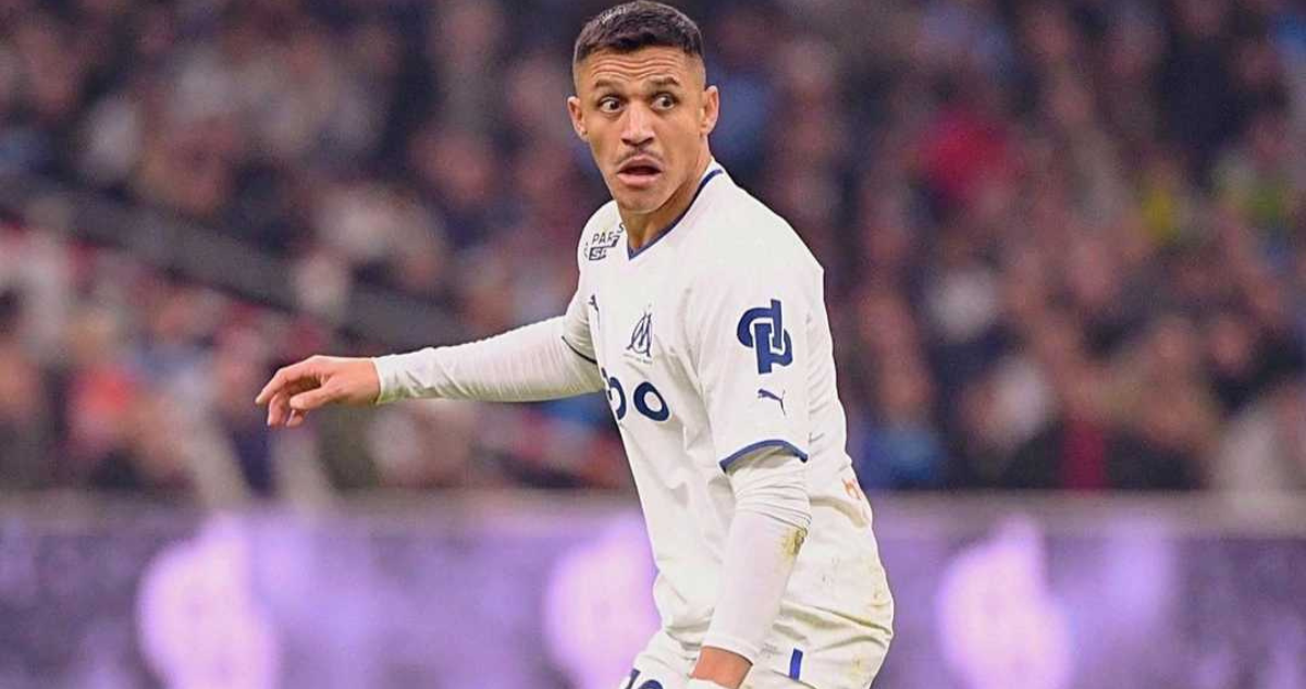 Alexis Sánchez es apuntado en la nueva derrota del Marsella ante el PSG.
