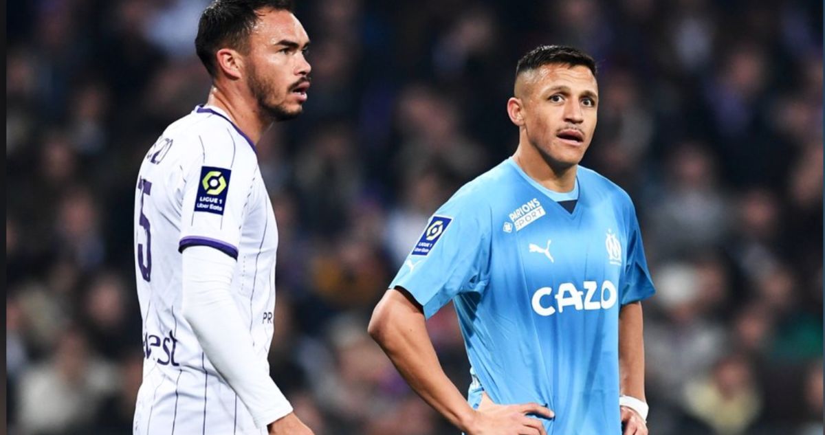 El especial mensaje de Alexis Sánchez a Gabriel Suazo tras el Toulouse-Marsella