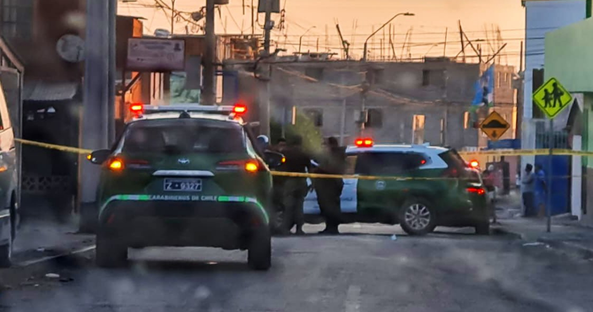 Tarapacá llega a los 13 homicidios este 2023: joven de 22 años muere baleado en Alto Hospicio