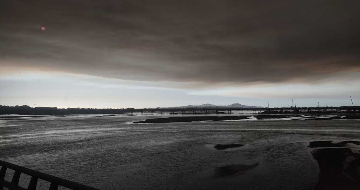 Humo en Concepción