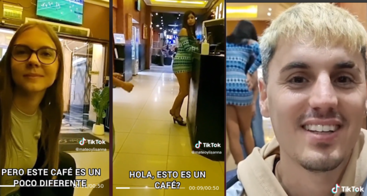 Argentinos en café con piernas