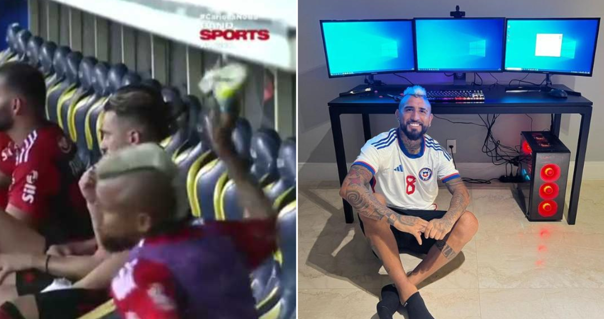 Arturo Vidal es multado con parte de su sueldo por sus actos de indisciplina.