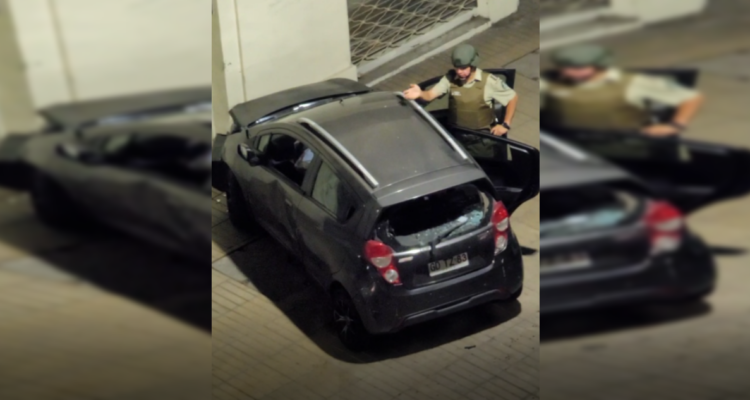 Asesinan a conductor de app móvil en pleno centro de Santiago: sus pasajeros están lesionados