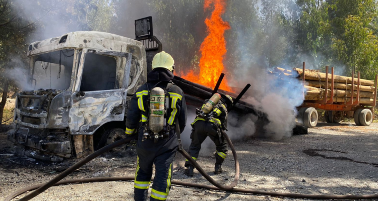 ataque incendiario Collipulli