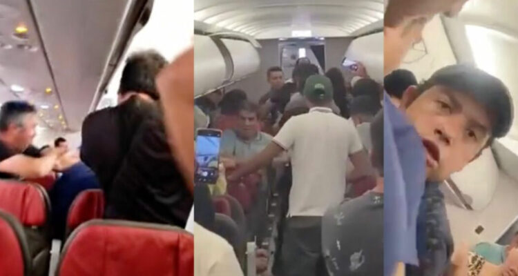 Captan violenta pelea a bordo de avión en Antofagasta: DGAC advierte de acciones legales