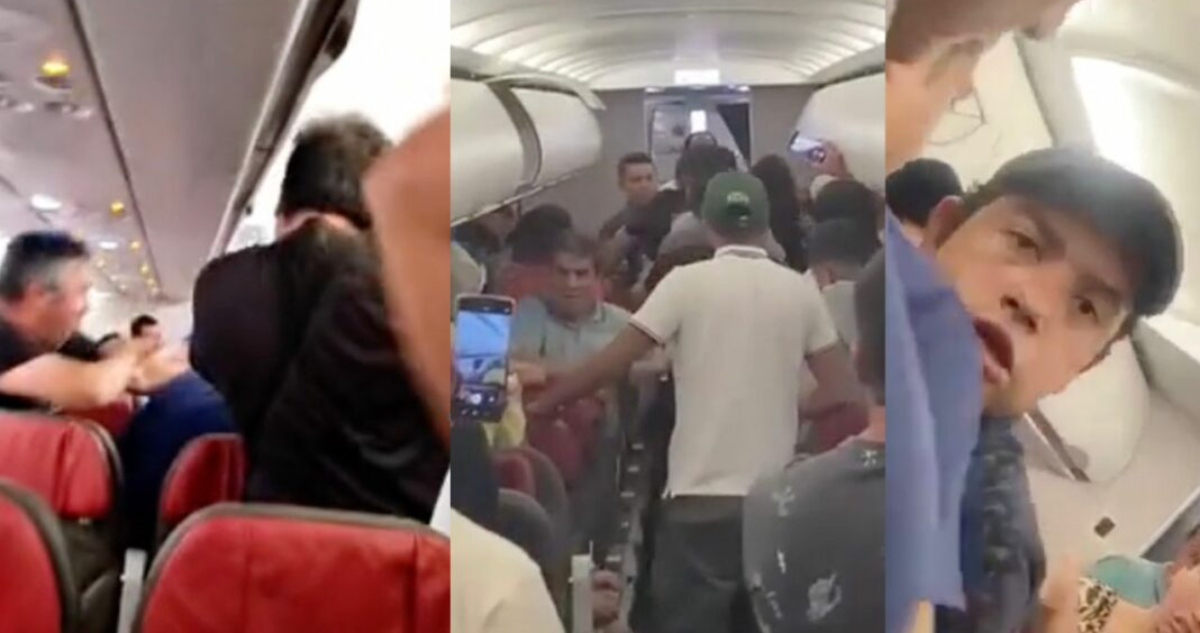 Captan violenta pelea a bordo de avión en Antofagasta: DGAC advierte de acciones legales