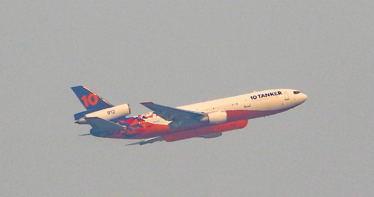 Gobierno avión Ten Tanker
