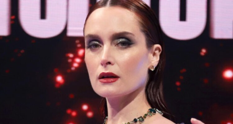 Begoña Basauri en el set de Juego Textual.