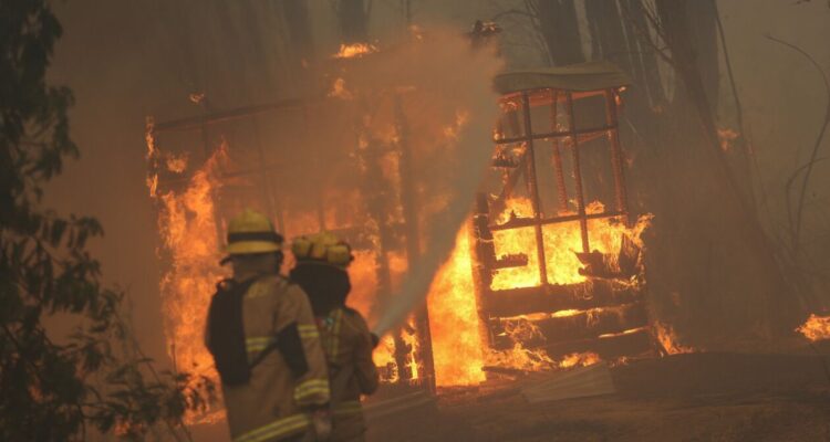 Bomberos suspenden actividades de aniversario tras reactivación de incendios forestales en Temuco