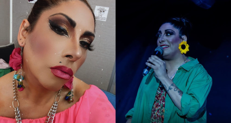 Botota Fox en su personaje en circo