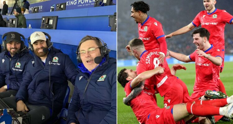 Ben Brereton ofició de comentarista en avance del Blackburn en la FA Cup