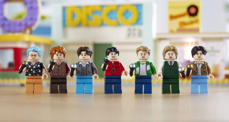 BTS Dynamite Lego