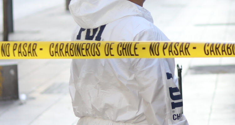 Foto contexto balacera en Calama