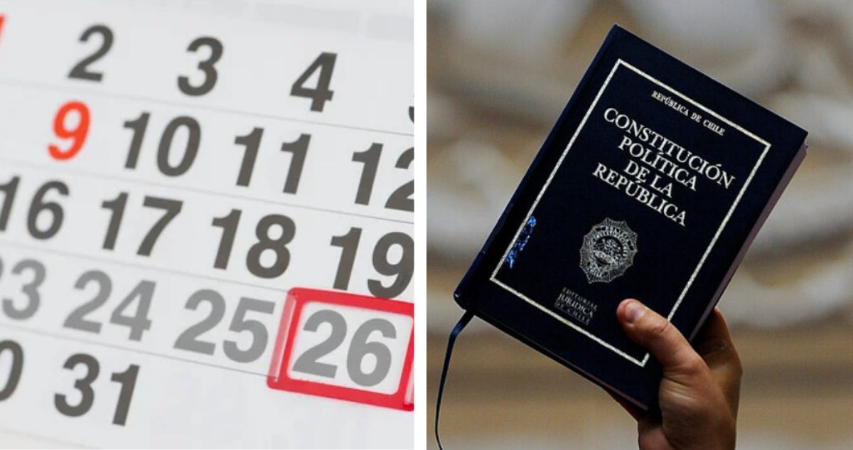 Estas son las fechas del calendario o cronograma del nuevo Proceso Constituyente para escribir una propuesta de Nueva Cosntitución