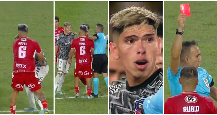 Carlos Palacios expulsión Colo Colo Ñublense