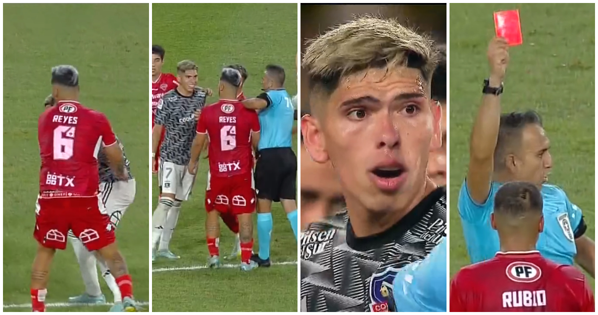 Carlos Palacios expulsión Colo Colo Ñublense