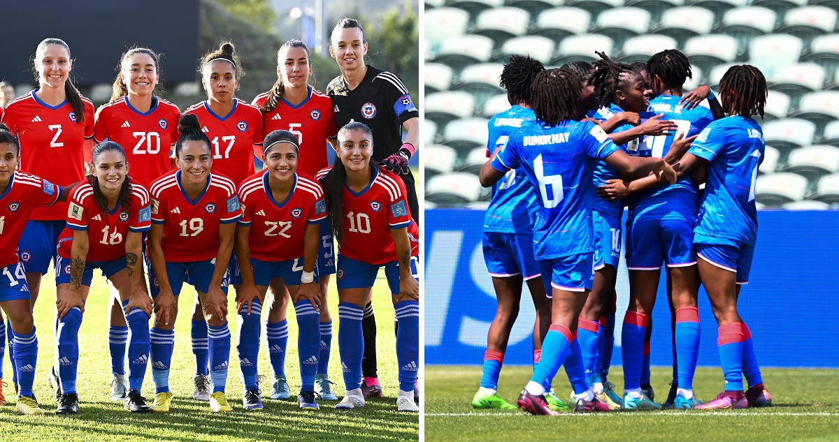 Chile y Haití se enfrentarán por un cupo al Mundial Femenino 2023.