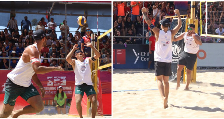 chilenos final Vóleibol Playa