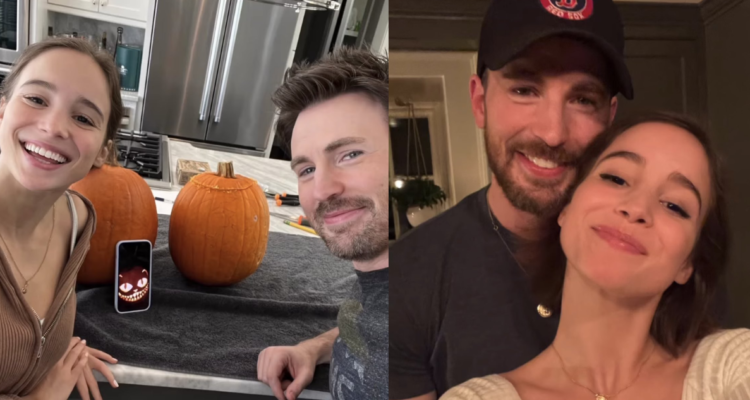 Chris Evans junto a Alba Baptista en una serie de fotogfrafías cargadas a instagram