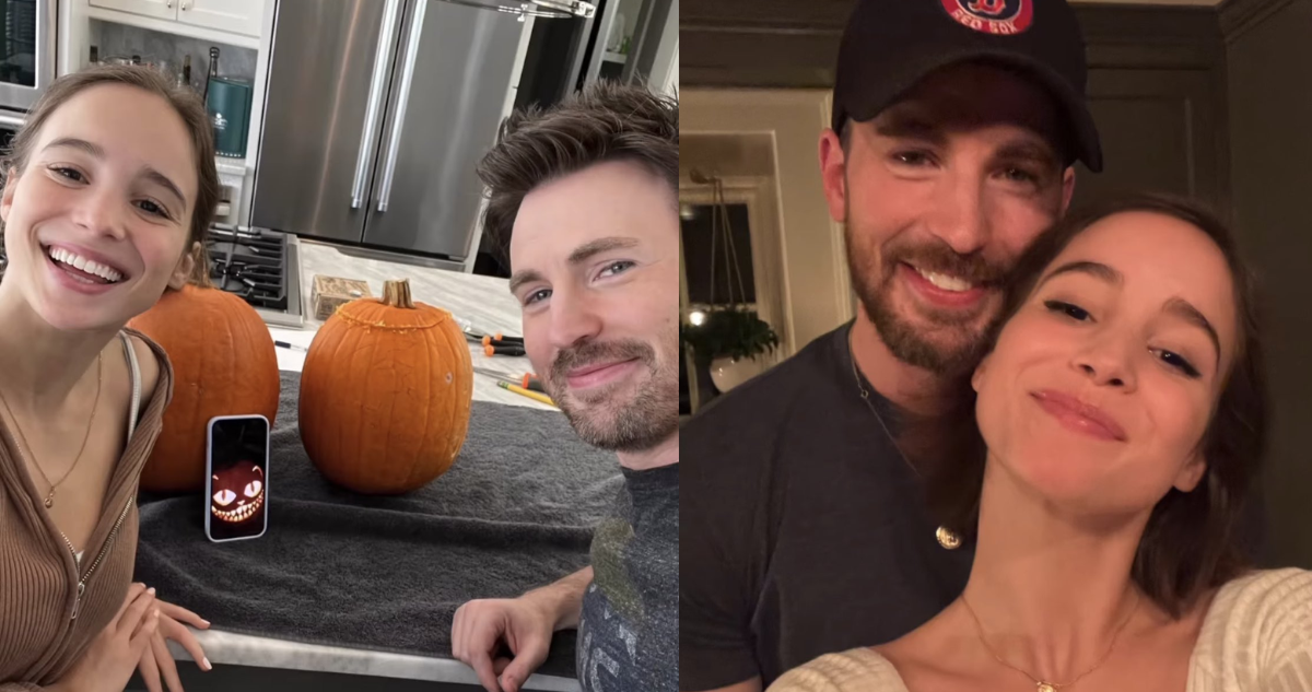Chris Evans junto a Alba Baptista en una serie de fotogfrafías cargadas a instagram