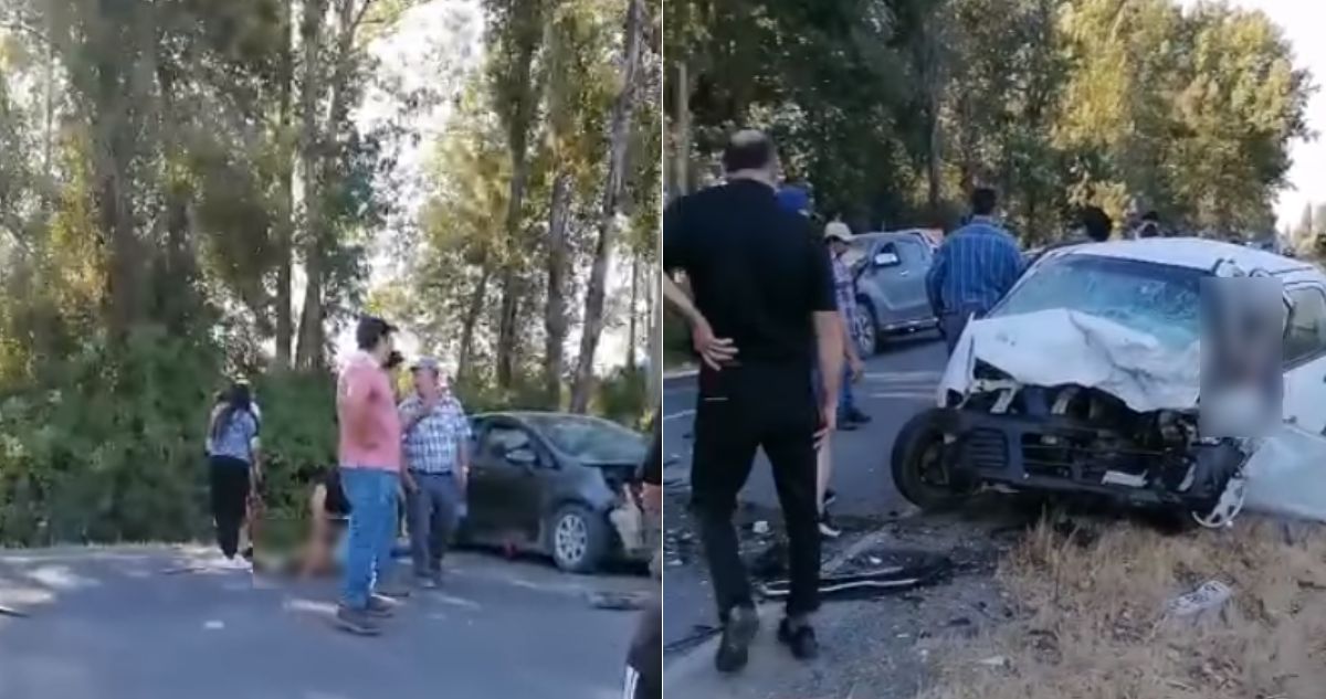 Tres muertos y al menos cinco lesionados deja colisión frontal en ruta interior de Longaví