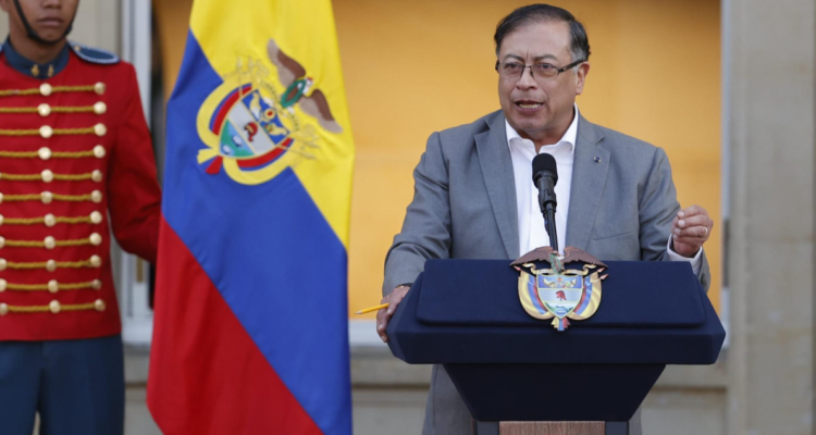 Presidente de Colombia, Gustavo Petro.