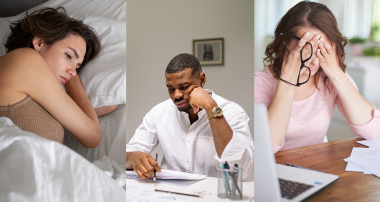 Personas afligidas y con síntomas de ansiedad en referncia a técnicas para manejar ansiedad