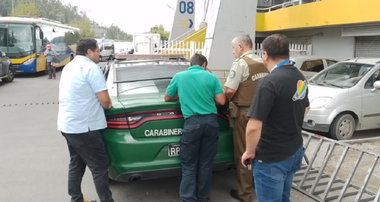 Concepción inspector municipal fue agredido por comerciante ambulante en plena fiscalización