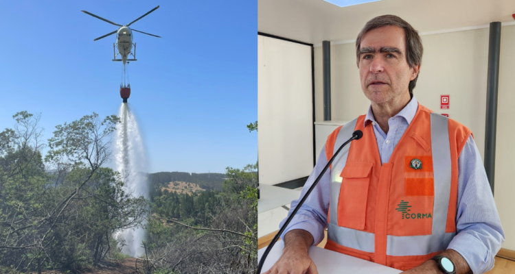 Presidente Corma busca perseguir intencional de los incendios forestales