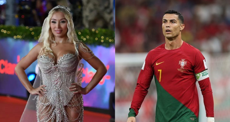 Daniela Chávez y Cristiano Ronaldo