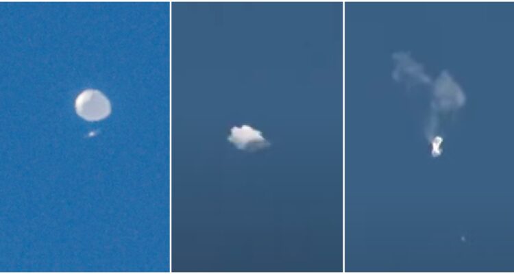 EEUU derriba globo espía chino