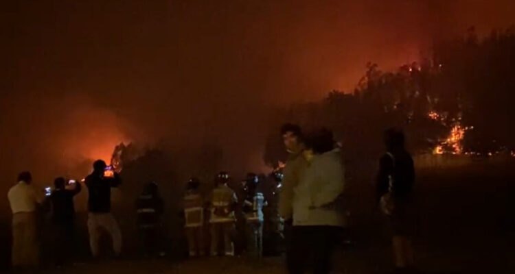 Incendio en Arauco