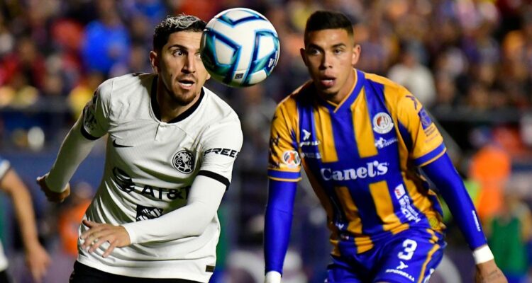 Diego Valdés anotó en triunfo del América sobre San Luis.