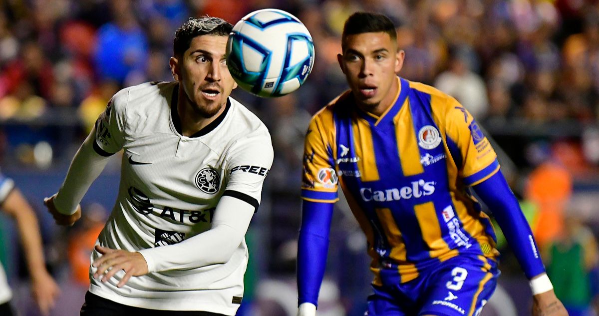 Diego Valdés anotó en triunfo del América sobre San Luis.