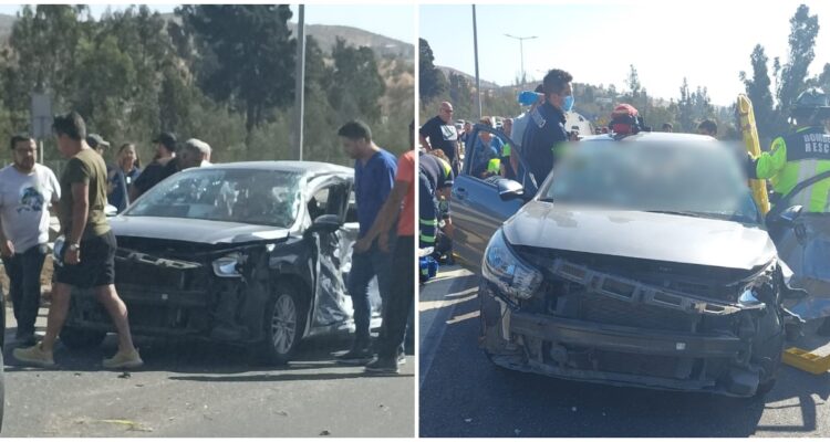 Dos muertos y seis lesionados tras colisión en Peñablanca