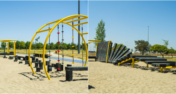 Para grandes y chicos: ya está disponible en Cerrillos la segunda etapa de parque con ecoladrillos