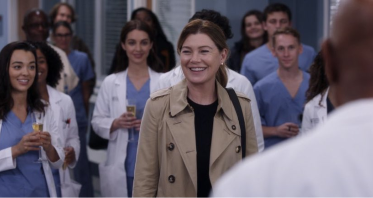 Ellen Pompeo en el último capítulo de Grey’s Anatomy