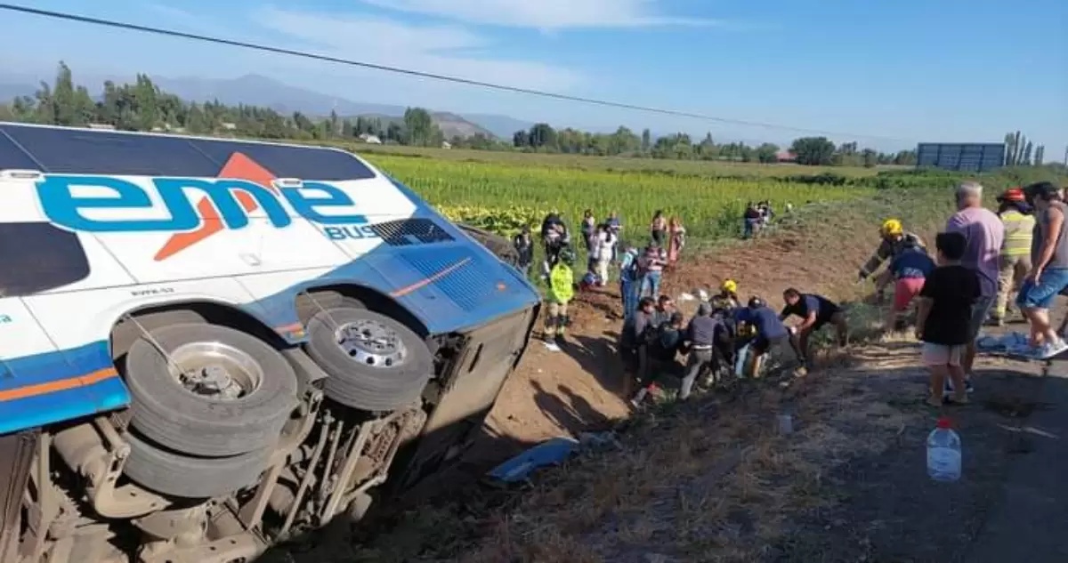 Eme Bus asegura que accidente no se debió a velocidad