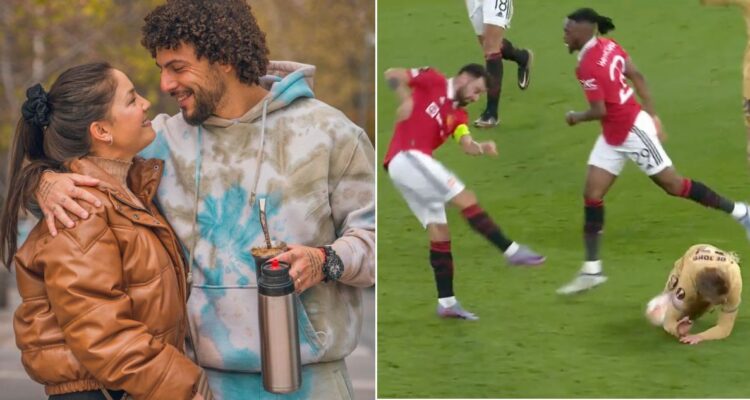 Esposa de Falcón comparó jugada del ‘peluca’ con la de Bruno Fernandes