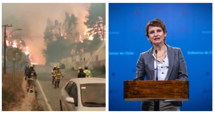 Gobierno decreta Estado de Catástrofe para la región del Bío Bío por incendios forestales