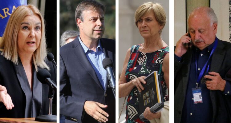 Los políticos mejor y peor evaluados según la última encuesta cadem