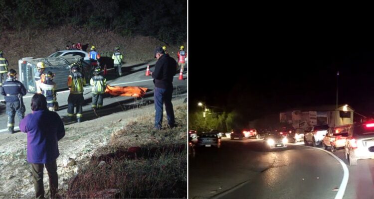 Fatal accidente de tránsito deja un fallecido en ruta 148 Concepción-Florida