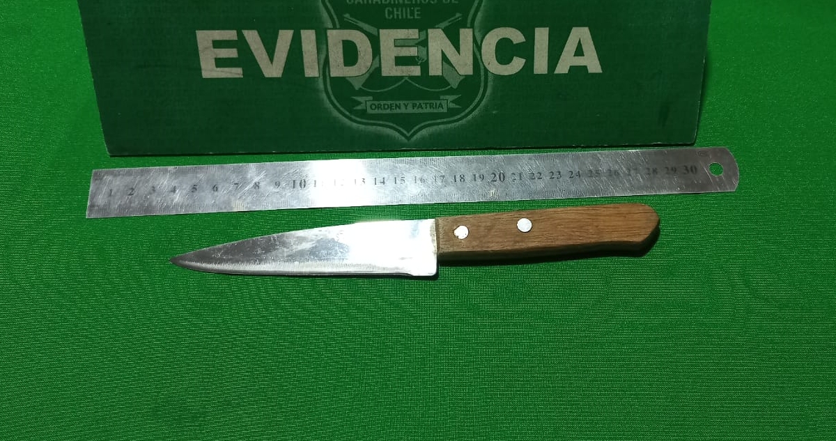 Femicidio frustrado en Estación Central: mujer con 34 semanas de embarazo fue apuñalada en el rostro