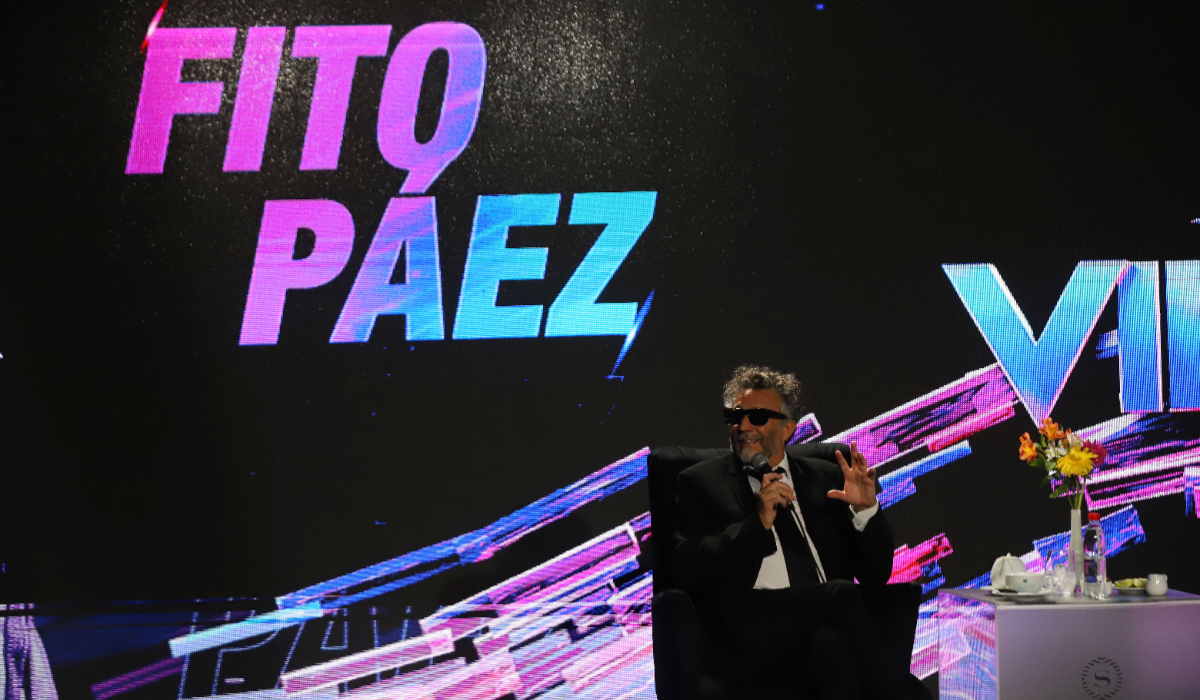 Fito Páez en conferencia
