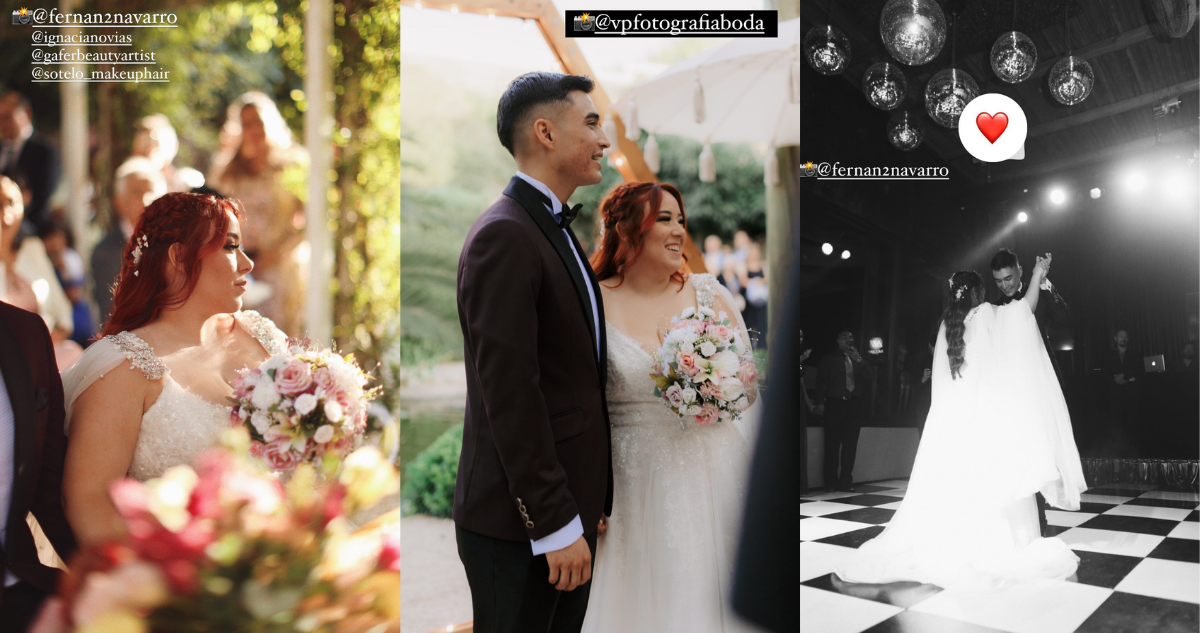 Fotografías del matrimonio de Christell Rodríguez