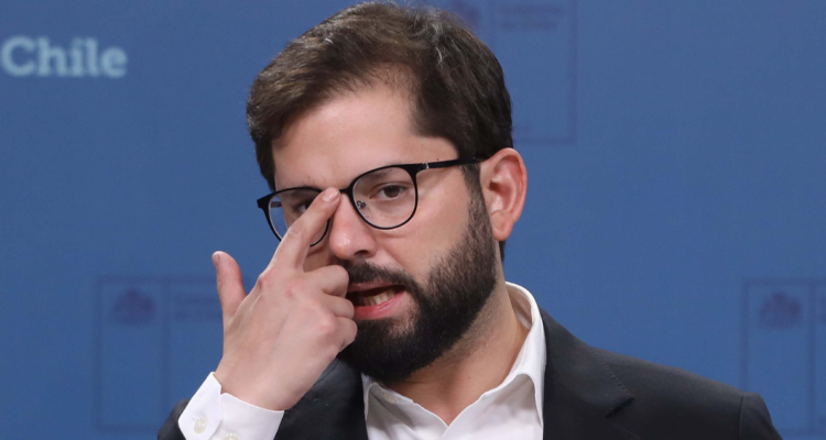 Imagen del presidente de Chile, Gabriel Boric